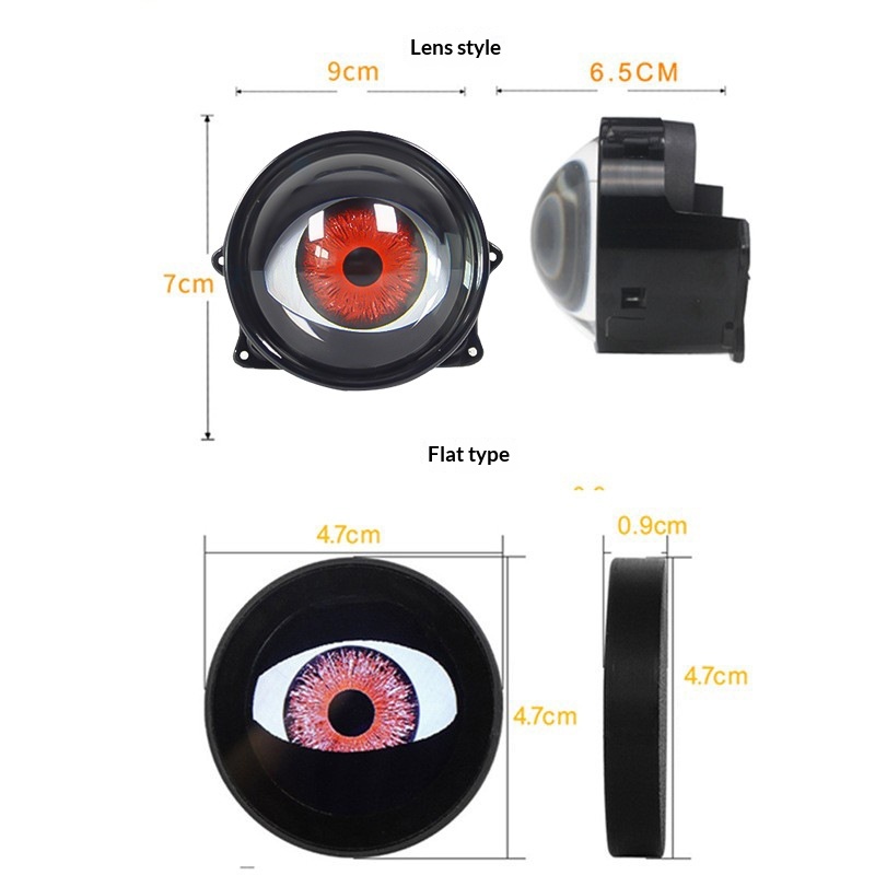 Devil Eye LED Headlight, Dynam - đánh giá và giá Universal Motorcycle Led Headlight Projector