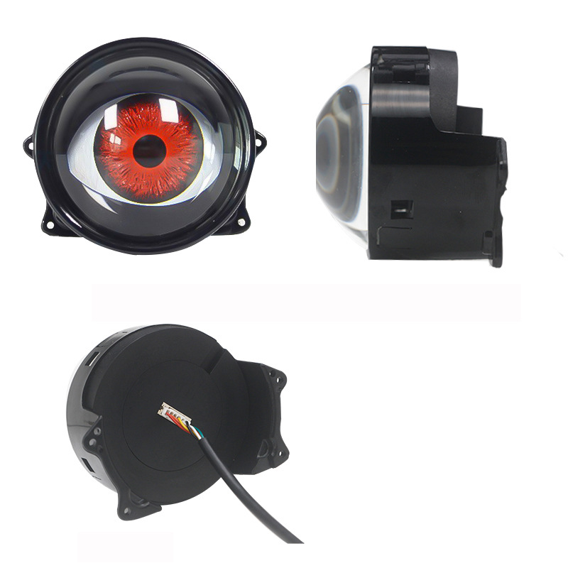 Devil Eye LED Headlight, Dynam - đánh giá và giá Universal Motorcycle Led Headlight Projector
