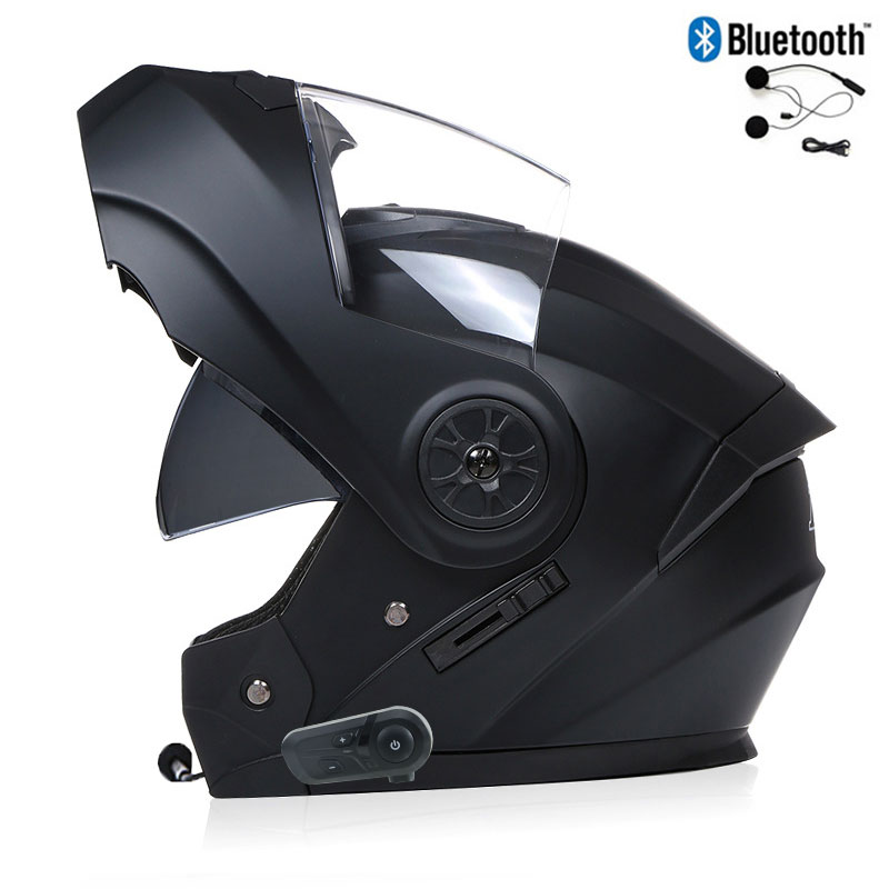 Bluetooth Motorcycle Full Face - đánh giá và giá Modular Flip Up Motorcycle Helmet Dot Approved